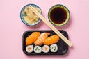 Salmon Sushi Still Life