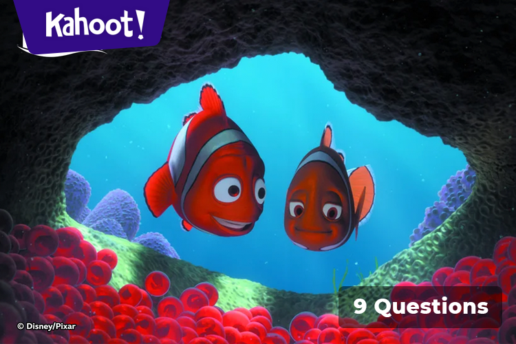 Disney Pixar Finding Nemo: Percents of numbers with Nemo - Kahoot! Quiz