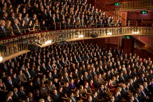 Audience watching performance in theater