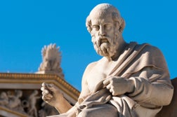 classic Plato statue