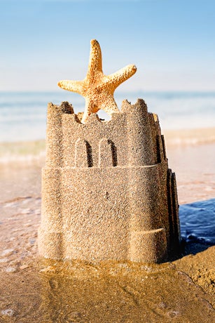 Sandcastle on the Beach