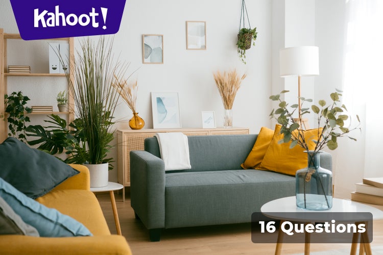 Vocabulary Practice: Living Room (Wohnzimmer) - Kahoot! Quiz