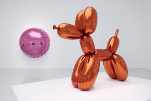 Press Preview For Qatar Museums' Exhibition "Jeff Koons: Lost in America" In Doha, Qatar
