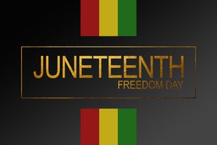 Juneteenth Freedom Day Background Design. Banner, Poster, Greeting Card. Vector Illustration.