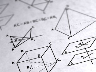 Geometry on the page.