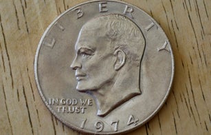 US currency silve dollar