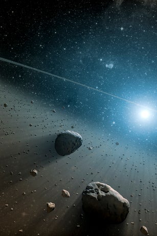 View image of Galaxy system isolated 3d rendering