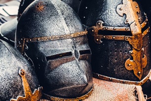 Knight’s helmets