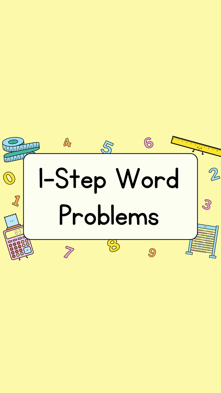 1-Step Math Word Problems - Kahoot! Course