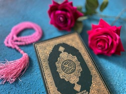 The Koran is the holy book of Muslims