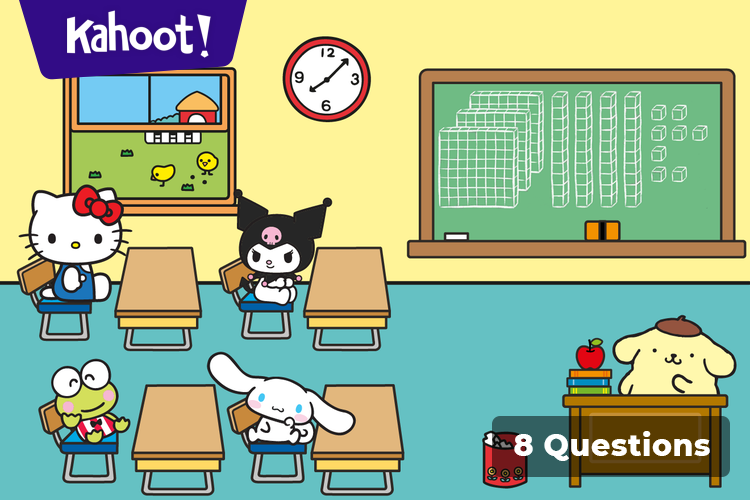 Hello Kitty And Friends: Fifth Grade Math Refresher - Kahoot! Quiz