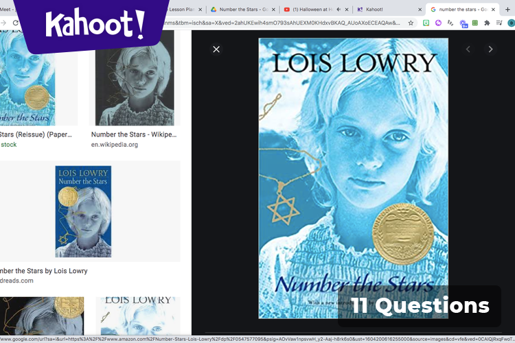 Number the Stars Chapters 7, 8, and 9 - Kahoot! Quiz