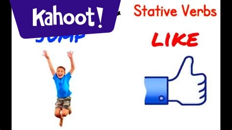 Present simple present continuous - dynamic stative verb - Kahoot! Quiz