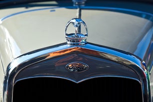 Ford sign at an oldtimer meeting