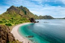 Padar Island - The icon of Komodo National Park - Labuan Bajo in Flores Island- East Nusa Tenggara - Indonesia