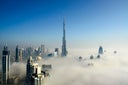 Fog in Dubai