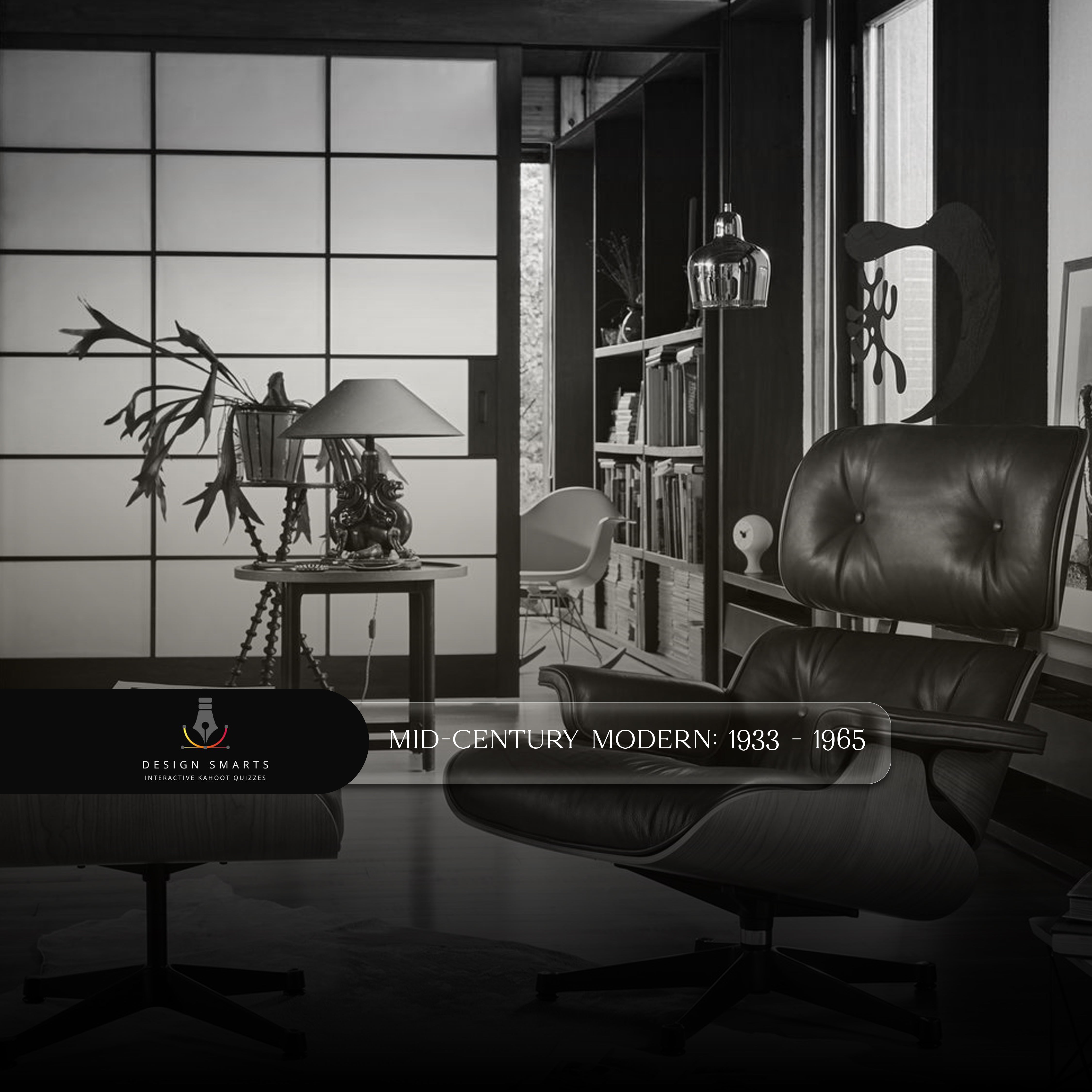 Eames Lounge Chair Mid-Century Modern furniture design