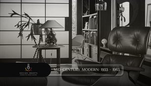 Eames Lounge Chair Mid-Century Modern furniture design