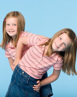 Twin sisters