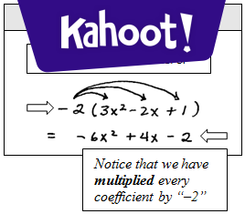 Simplifying Algebraic Expressions - Kahoot! Quiz