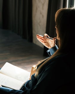 Professional Therapist in a Counseling Session with a Patient in a Modern Office