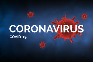 Covid-19 concept image with "Coronavirus covid-19" text