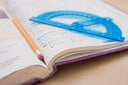 USA, Illinois, Metamora, Maths book