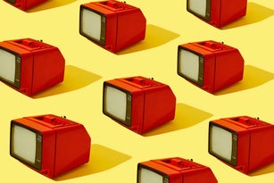 some old analog television sets