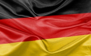 High resolution digital render of Germany flag