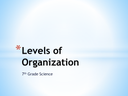 Five Levels of Organization PowerPoint.pptx (1/19)