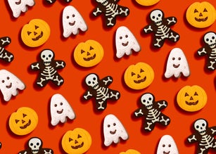 Funny Halloween cookies