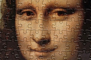 Mona Lisa jigsaw