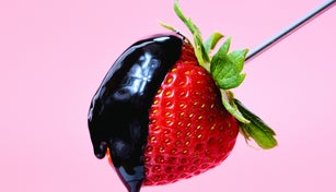 Strawberry and chocolate