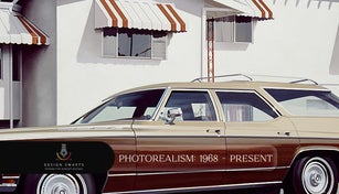 Photorealism art movement painting