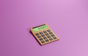 Calculator spelling budget