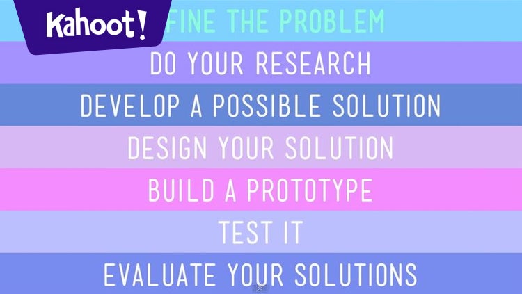 Engineering Design Process - Kahoot! Quiz