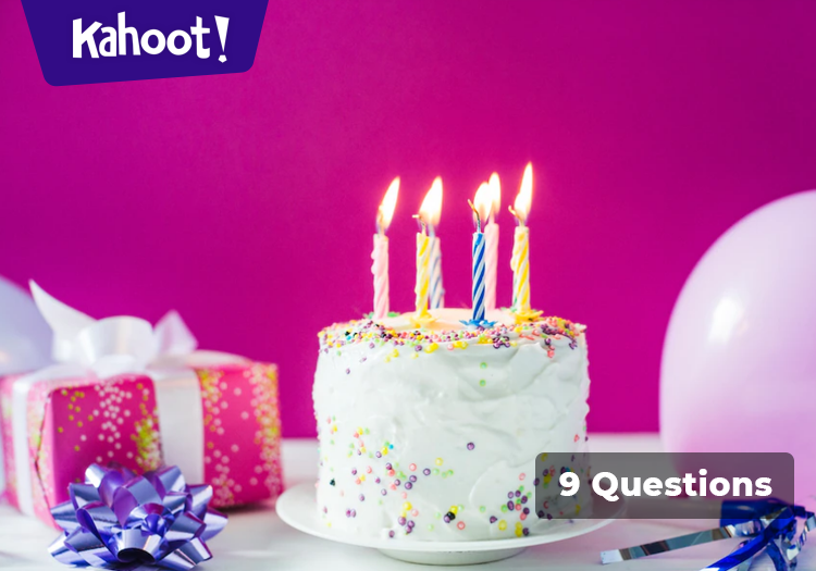 Tu as quel âge? - Kahoot! Quiz