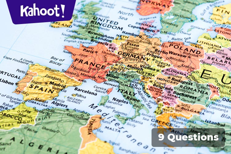 Play Kahoot! European geography