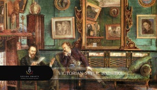 Cover image of Victorian interior design.