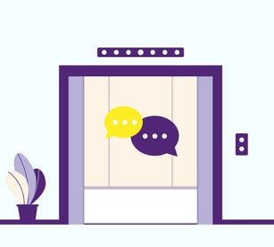 Elevator Communication Concept for Business Success