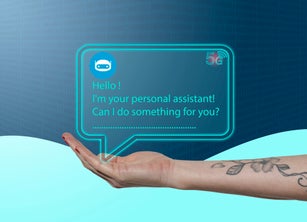 AI Chatbot Smart Digital Customer Service Application Concept