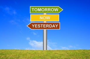 Tomorrow now yesterday