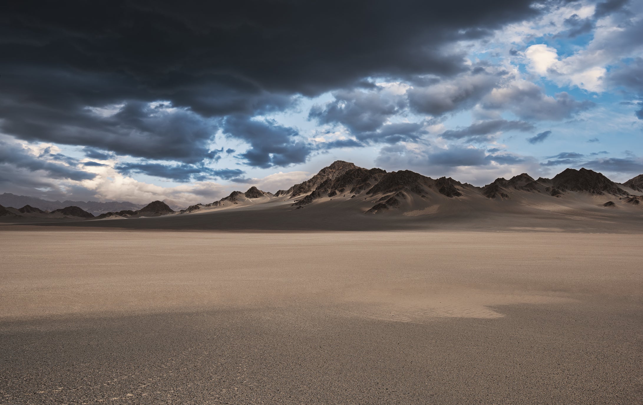 Arid geological landscape