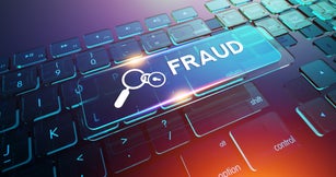 FRAUD Button on Computer Keyboard