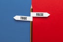 Pencil - direction indicator - choice of true or false