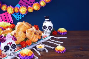 Day of the dead, Dia De Los Muertos Celebration Background