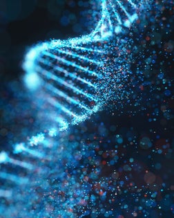 DNA molecule, illustration