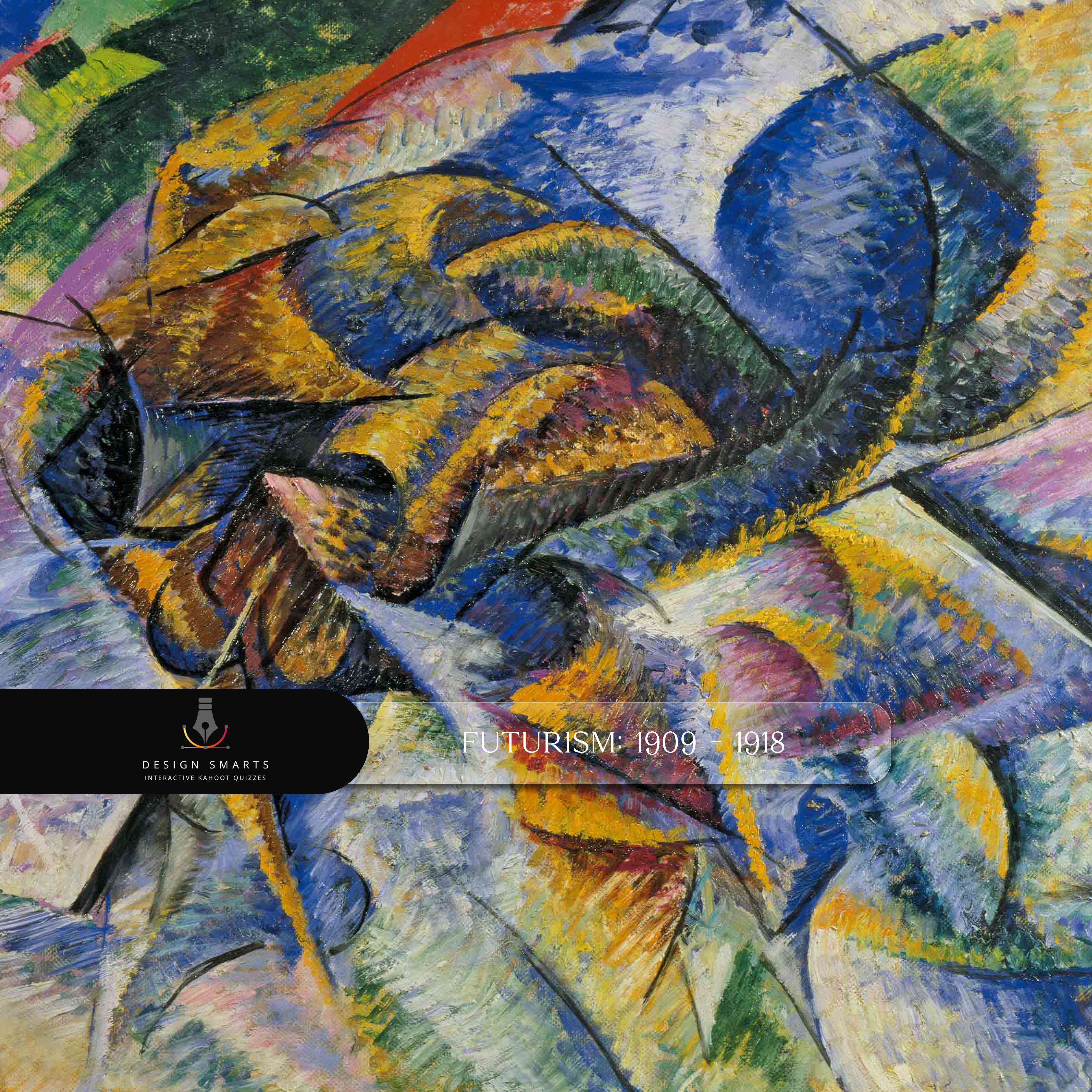 Futurism art period painting