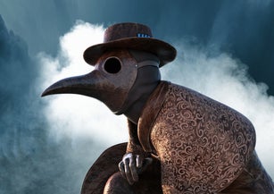 Plague doctor, illustration