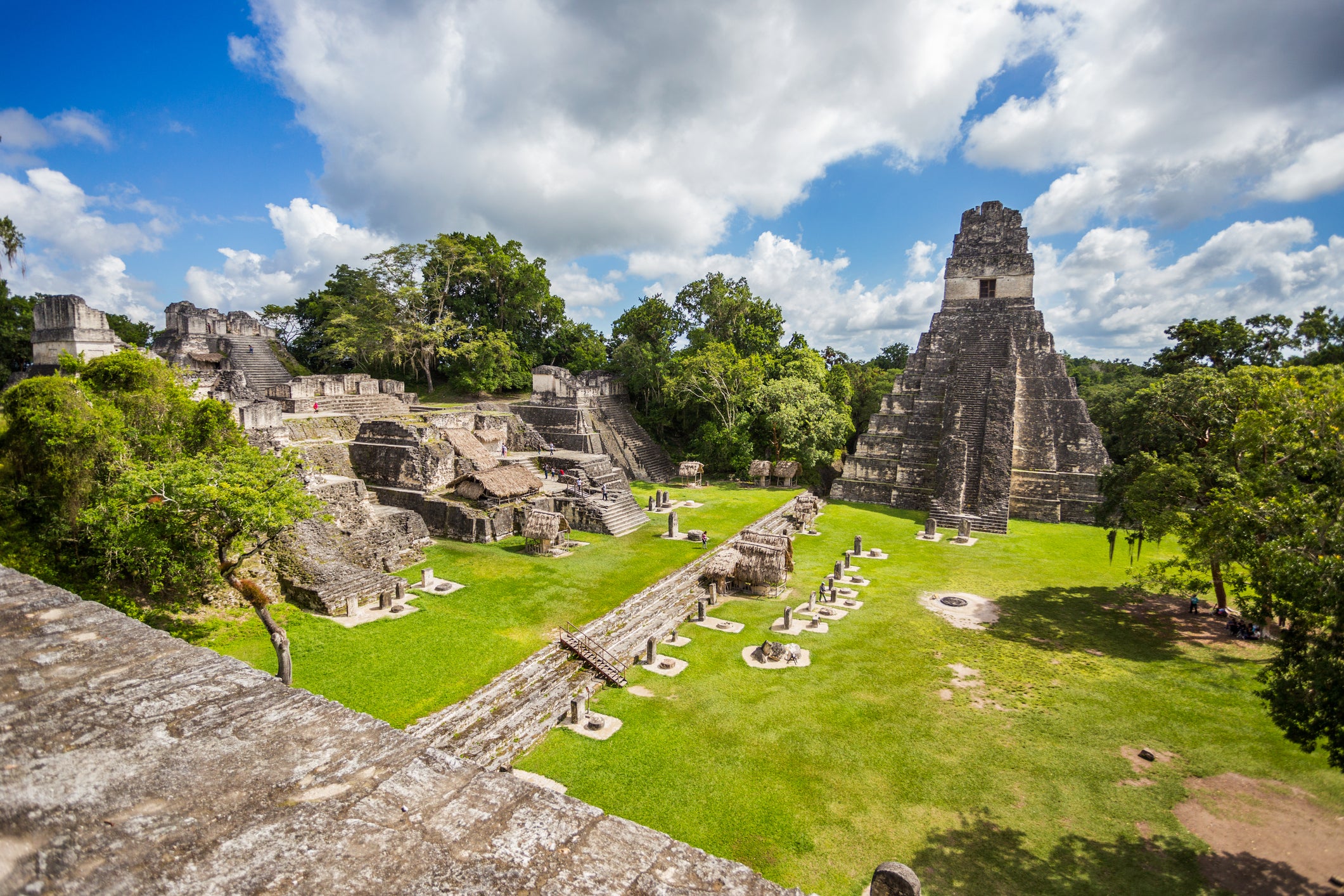 ancient Maya ruins